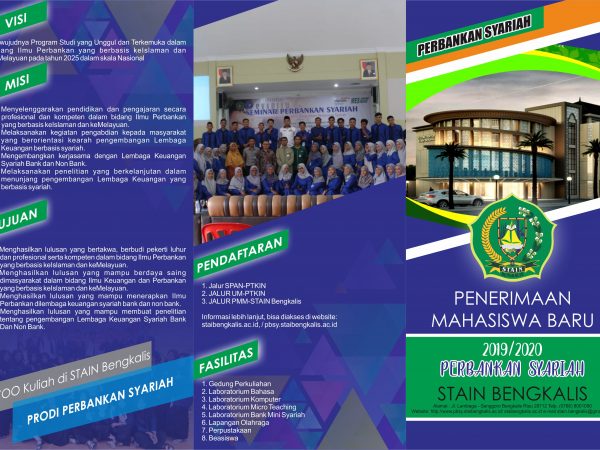 PENERIMAAN MAHASISWA BARU TAHUN AKADEMIK 2019/2020 PENERIMAAN MAHASISWA BARU TAHUN AKADEMIK 2019/2020